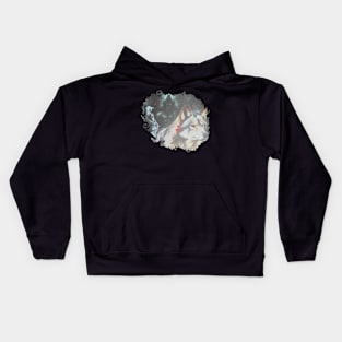 spirit wolf Kids Hoodie